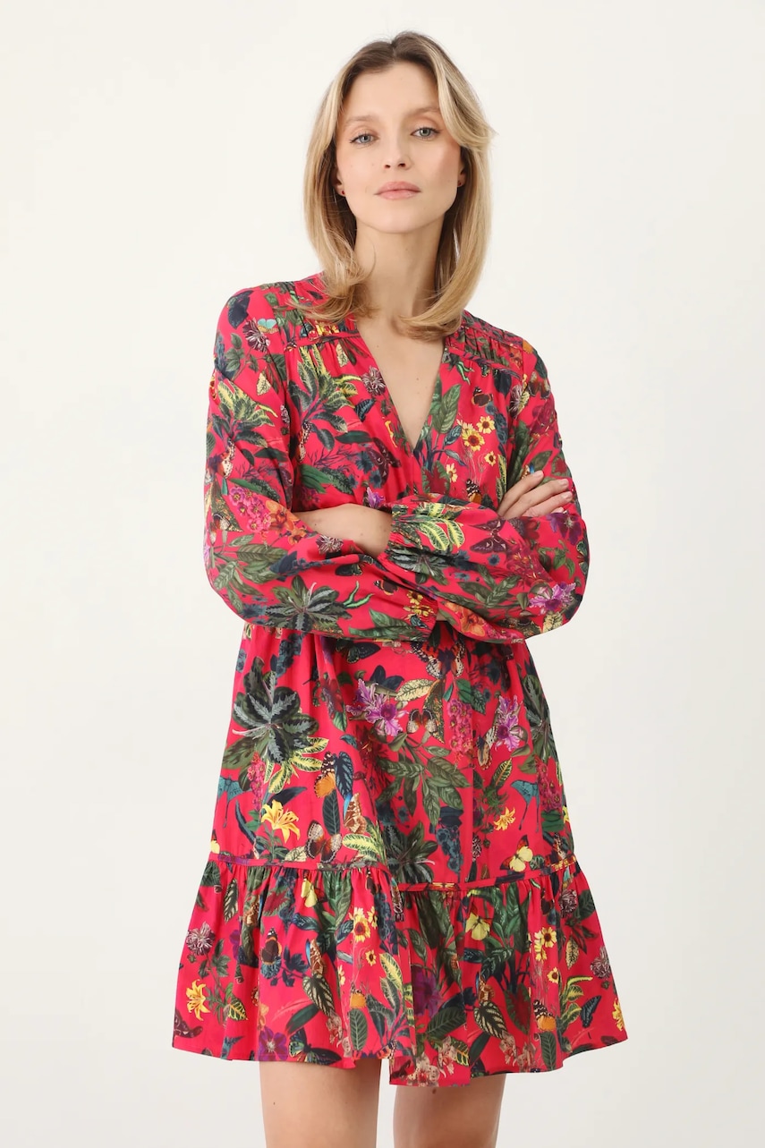 Medicine rochie culoarea roz