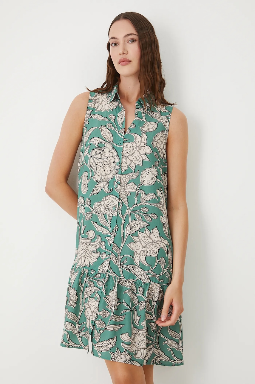 Medicine rochie culoarea turcoaz