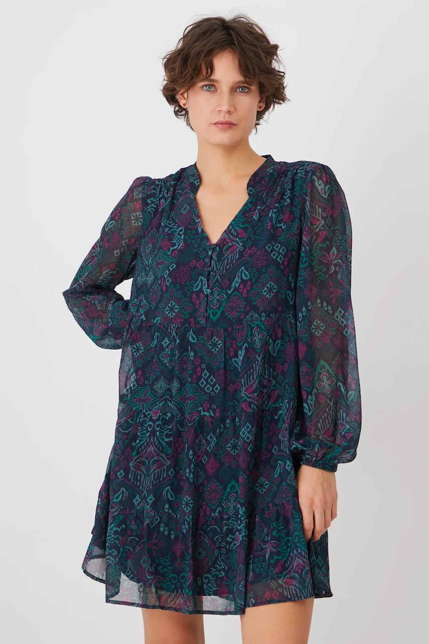 Medicine rochie culoarea turcoaz