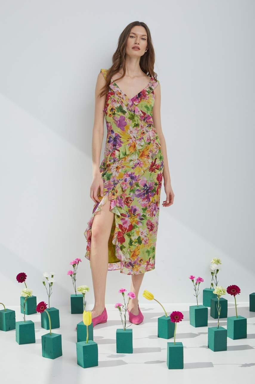 Medicine rochie culoarea verde