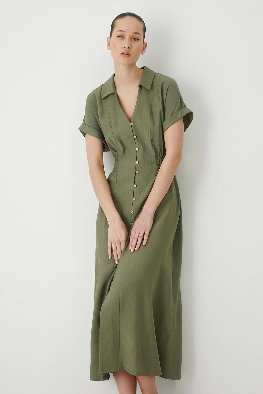 Medicine rochie culoarea verde