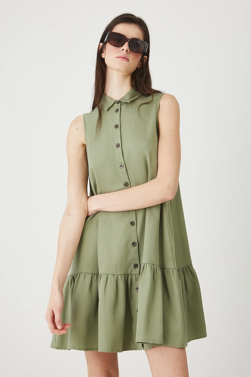 Medicine rochie culoarea verde