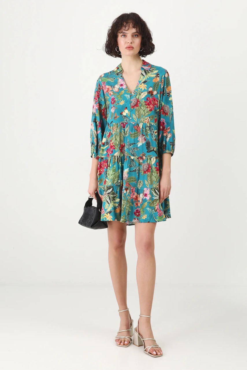 Medicine rochie culoarea verde