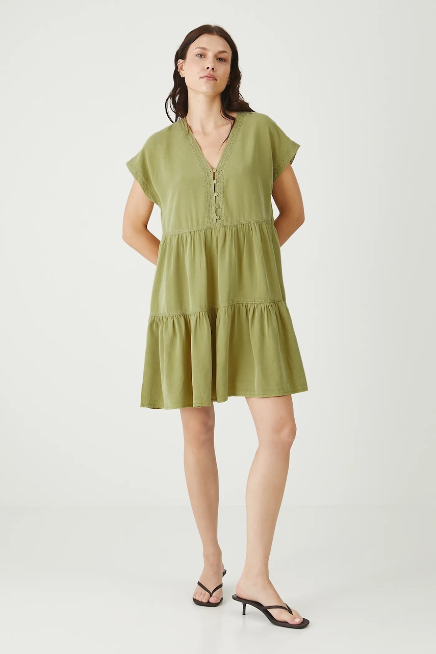 Medicine rochie culoarea verde