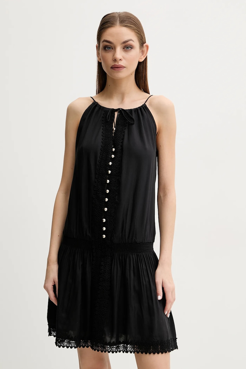 Melissa Odabash rochie culoarea negru