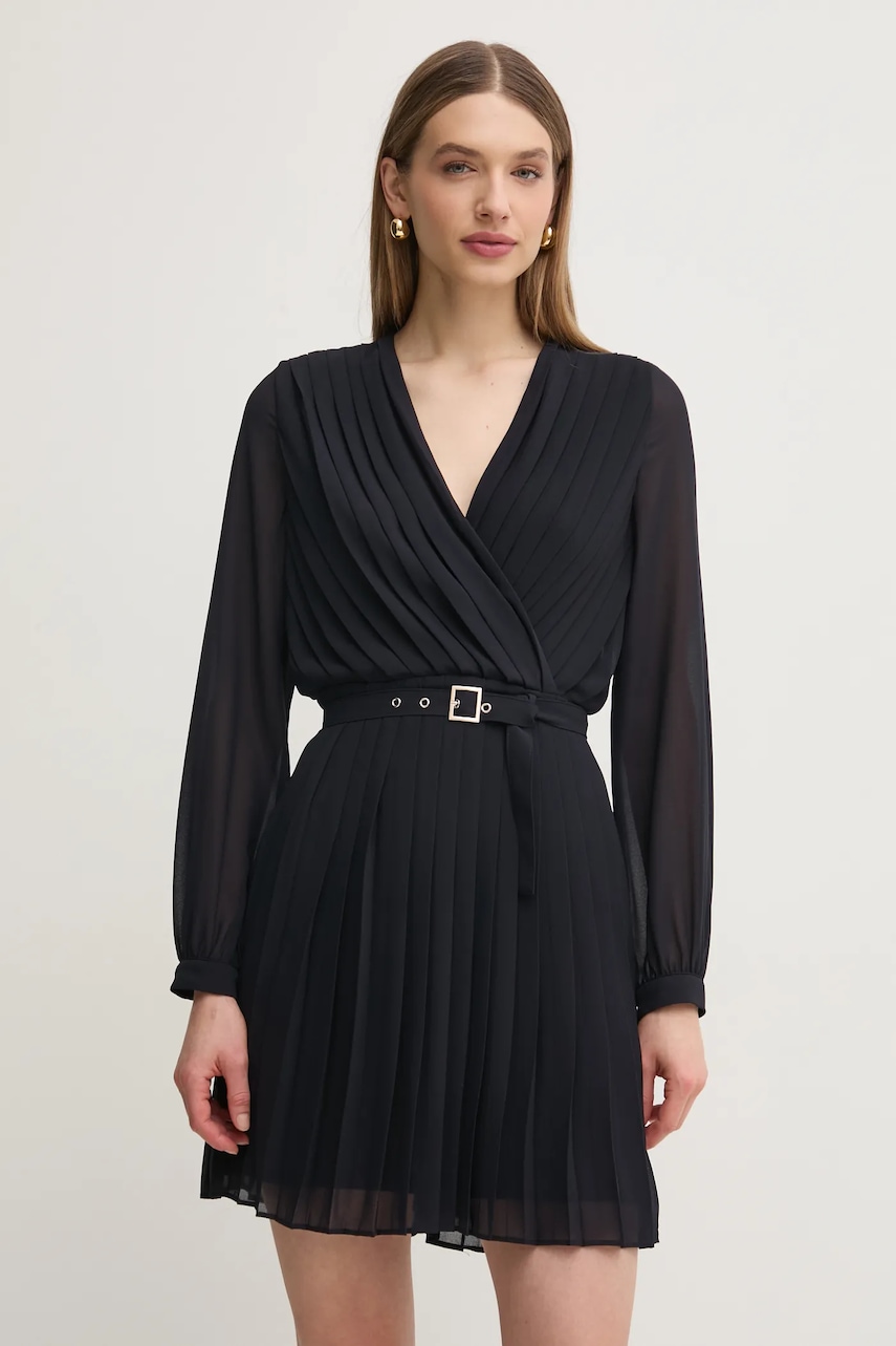 Morgan rochie RAMALO culoarea bleumarin