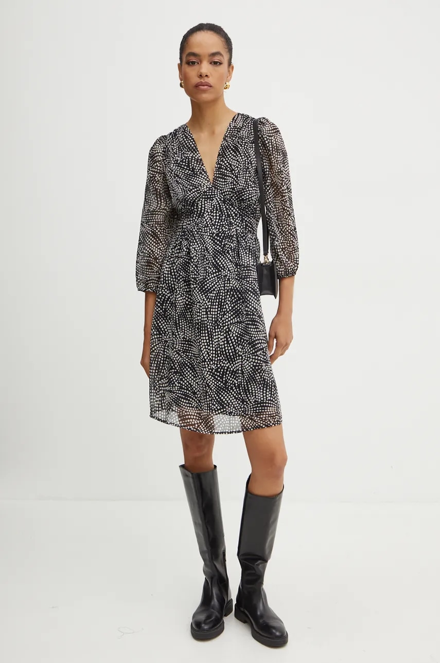 Morgan rochie RBETTY culoarea negru