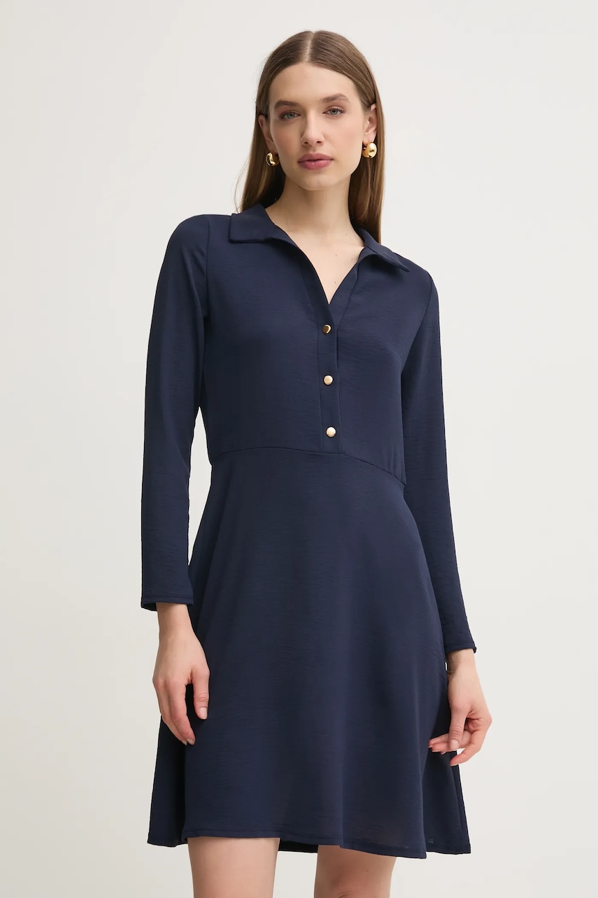 Morgan rochie RBREST culoarea bleumarin