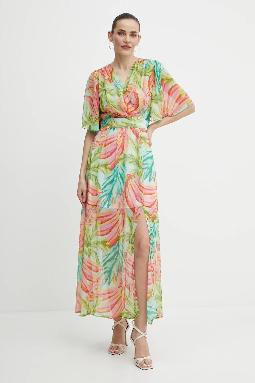Morgan rochie RCARI.F culoarea verde