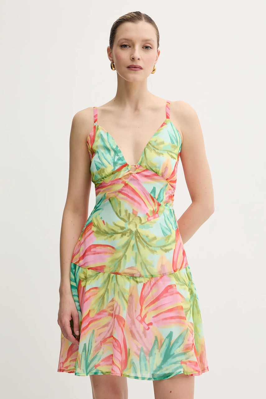 Morgan rochie RCREO.F culoarea verde