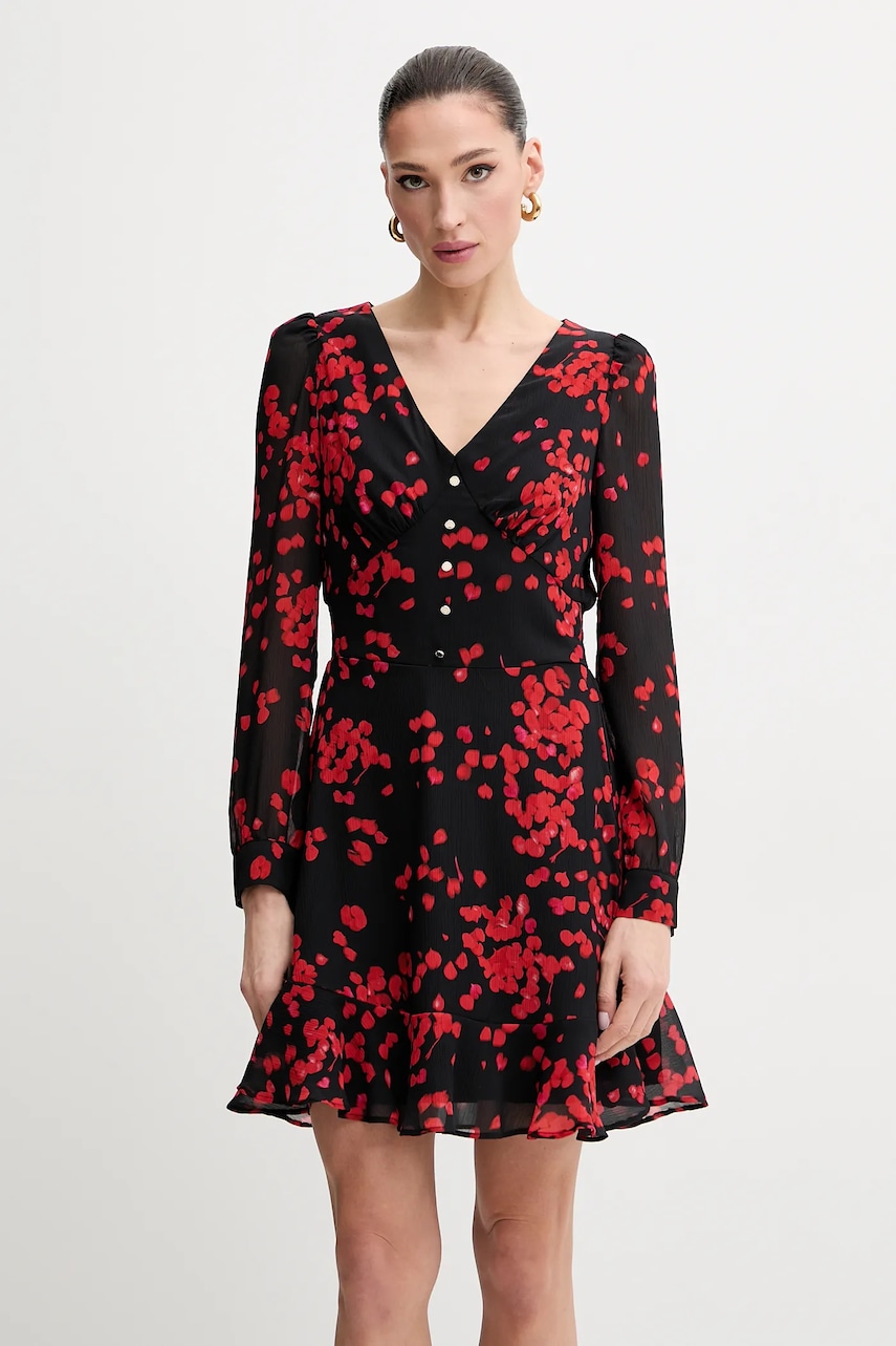 Morgan rochie RCRUSH.F culoarea negru