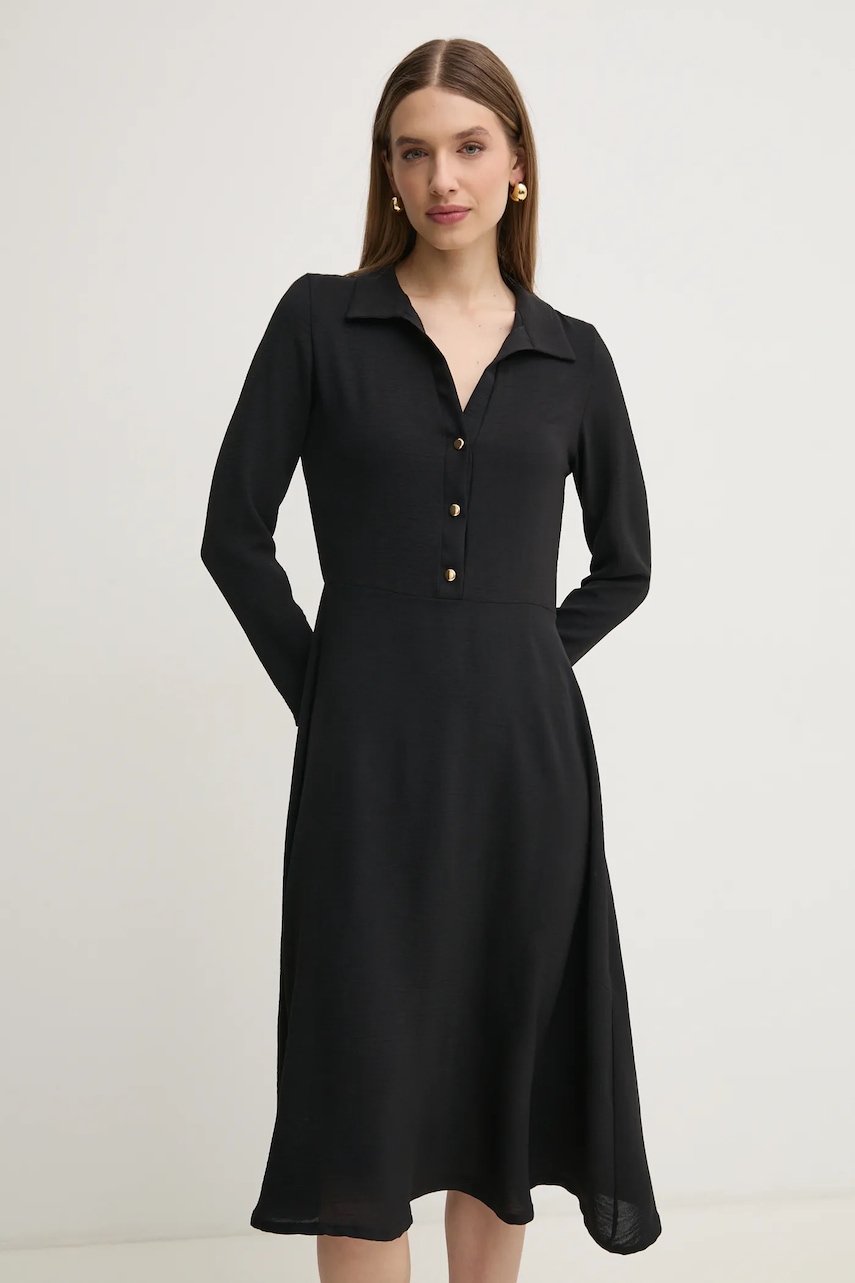 Morgan rochie RDINAR culoarea negru