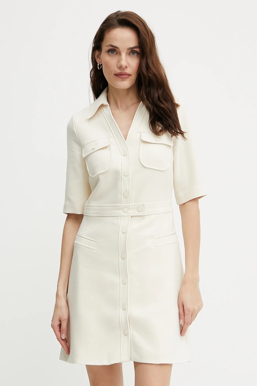 Morgan rochie RENITA culoarea bej