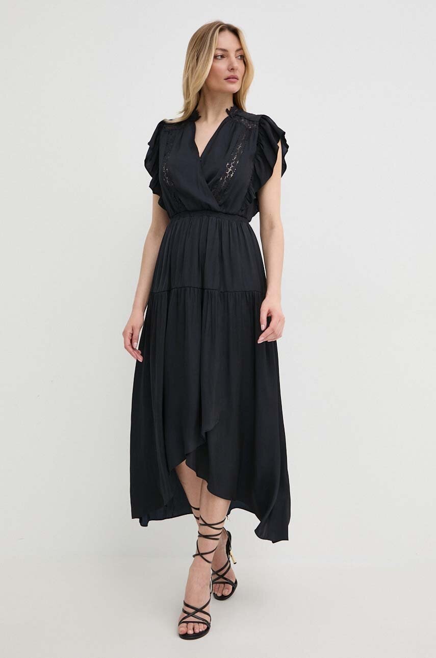 Morgan rochie RIMAGE culoarea negru