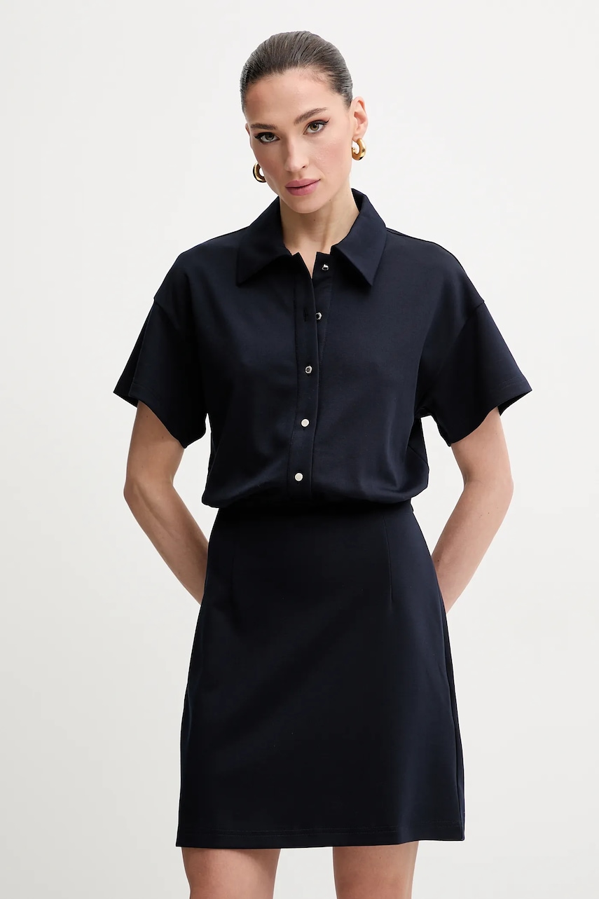 Morgan rochie RINOL culoarea bleumarin