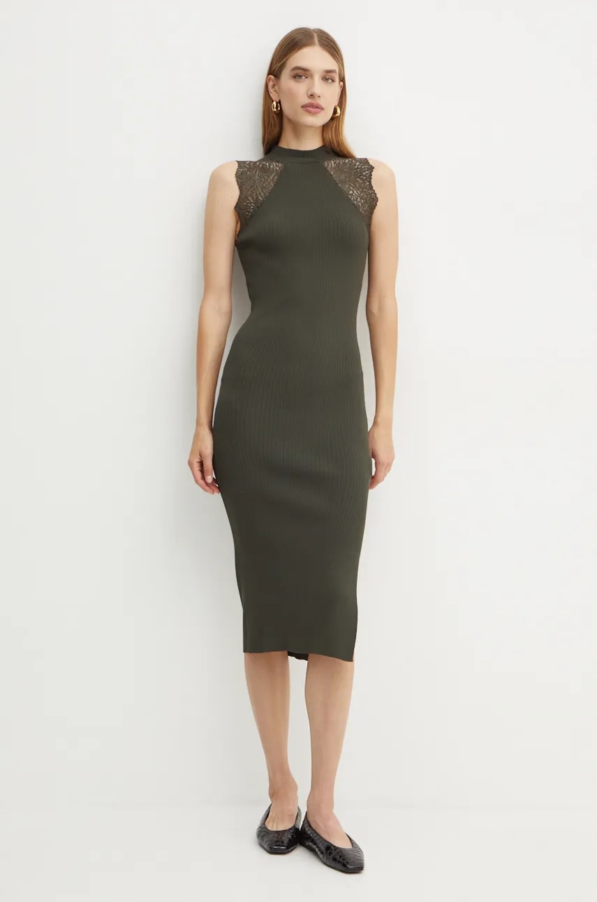 Morgan rochie RMAGDA culoarea verde