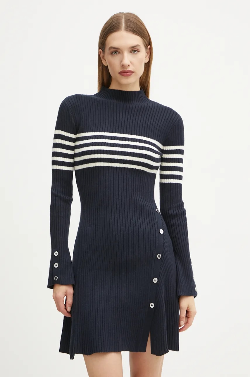 Morgan rochie RMALONE culoarea bleumarin