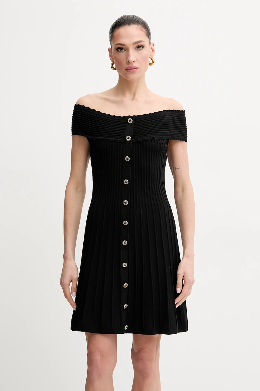 Morgan rochie RMELDO culoarea negru