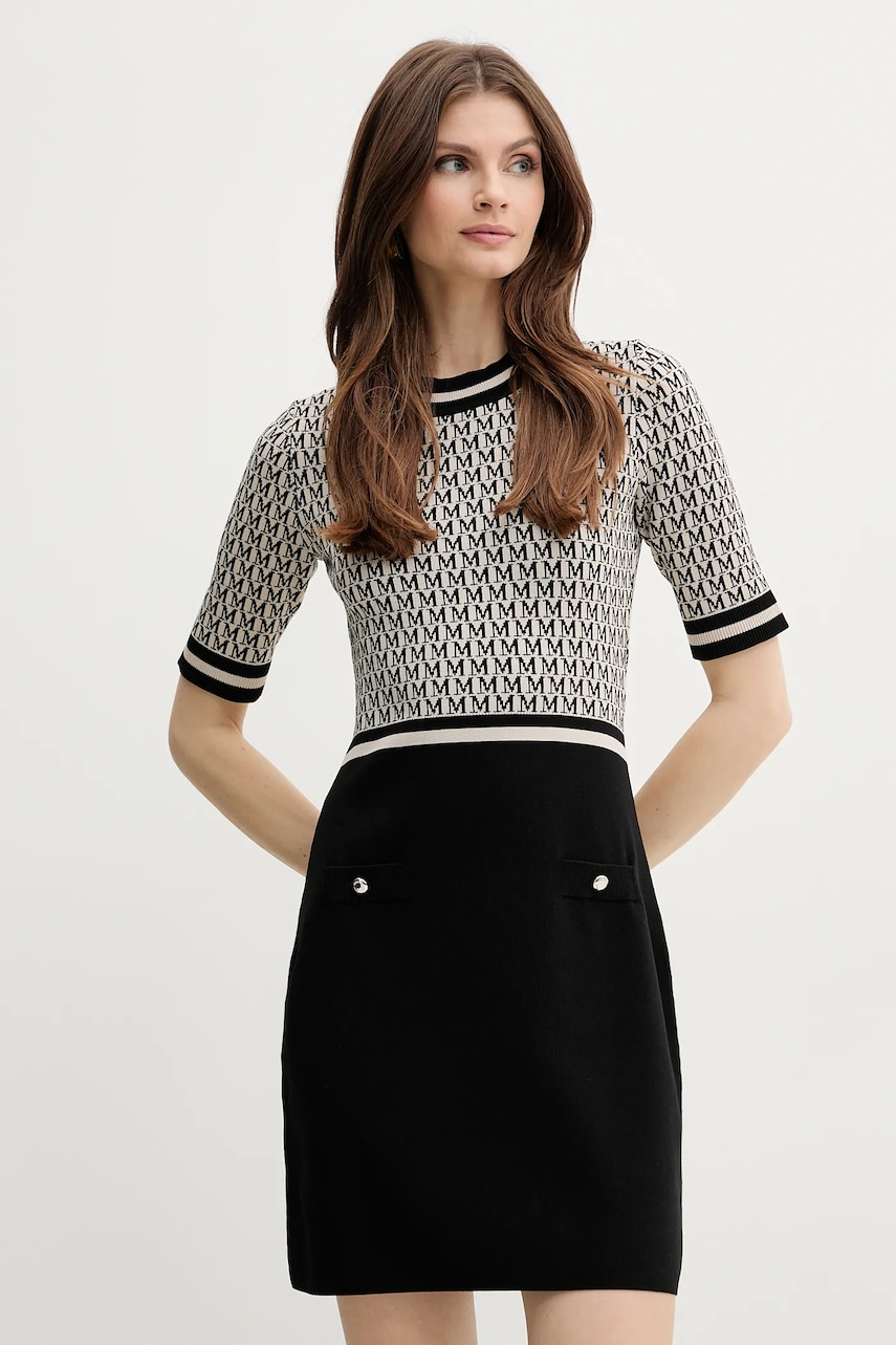 Morgan rochie RMESTEM culoarea negru