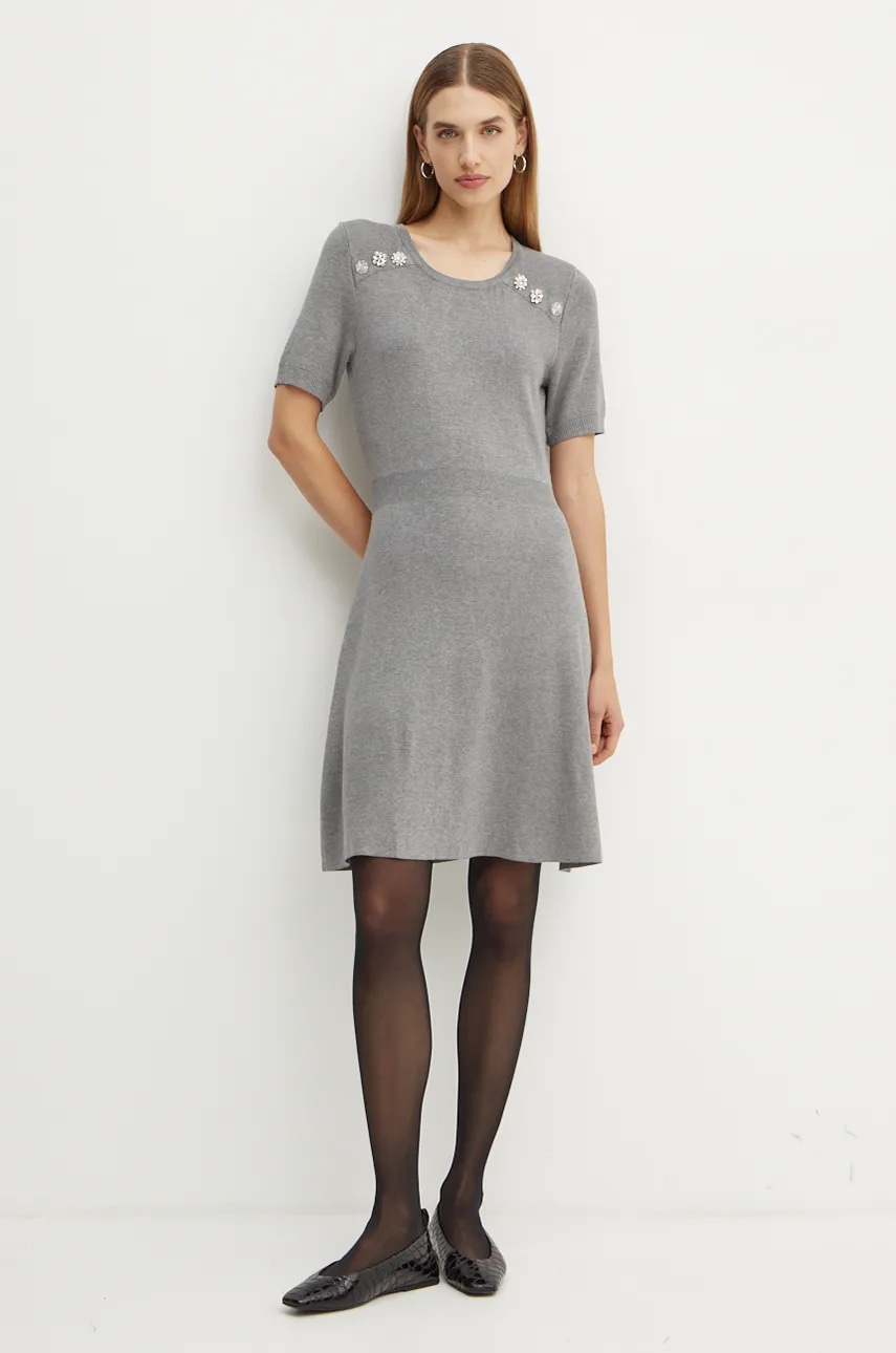 Morgan rochie RMIXBO culoarea gri