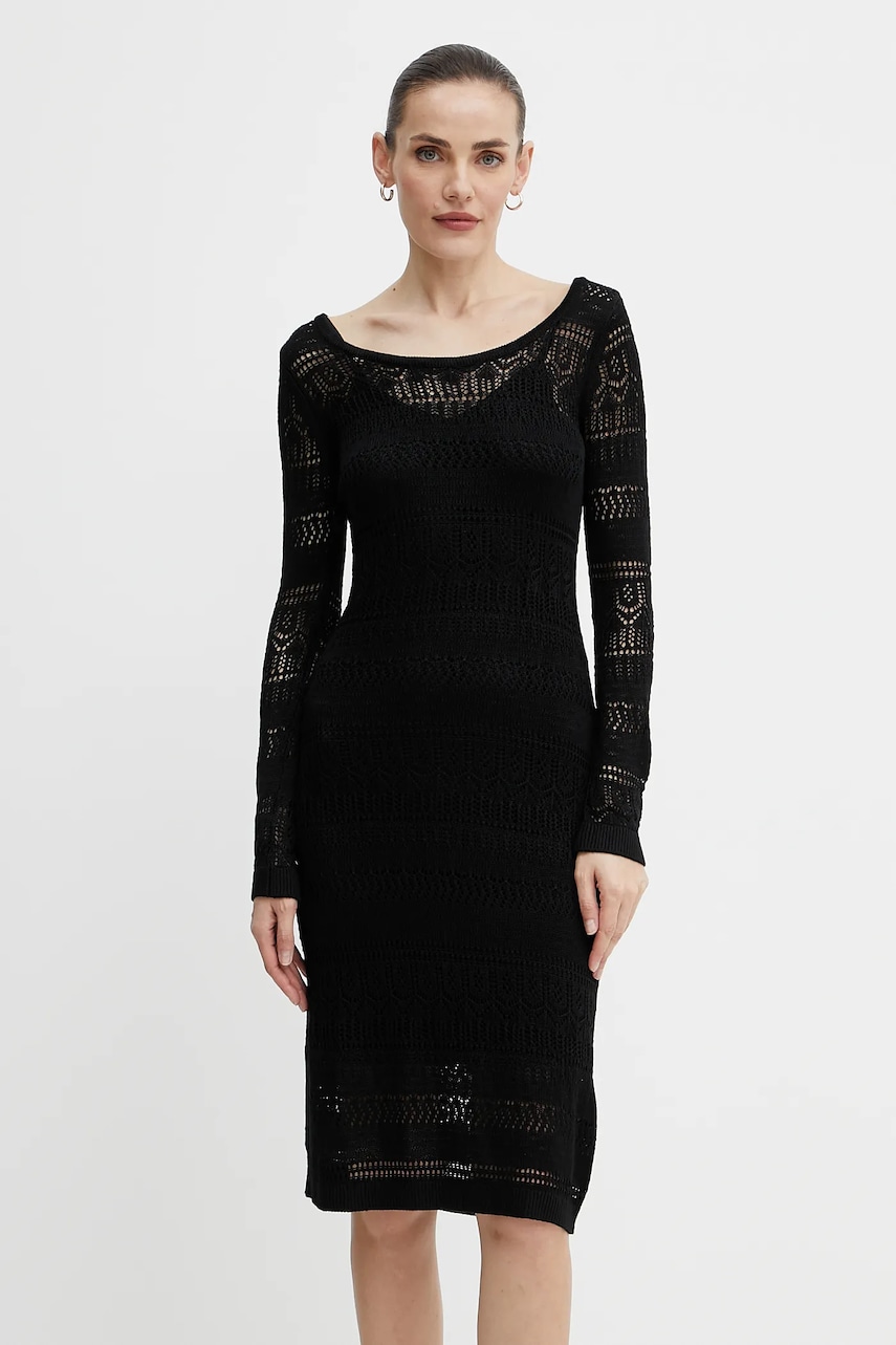 Morgan rochie RMPIMA culoarea negru