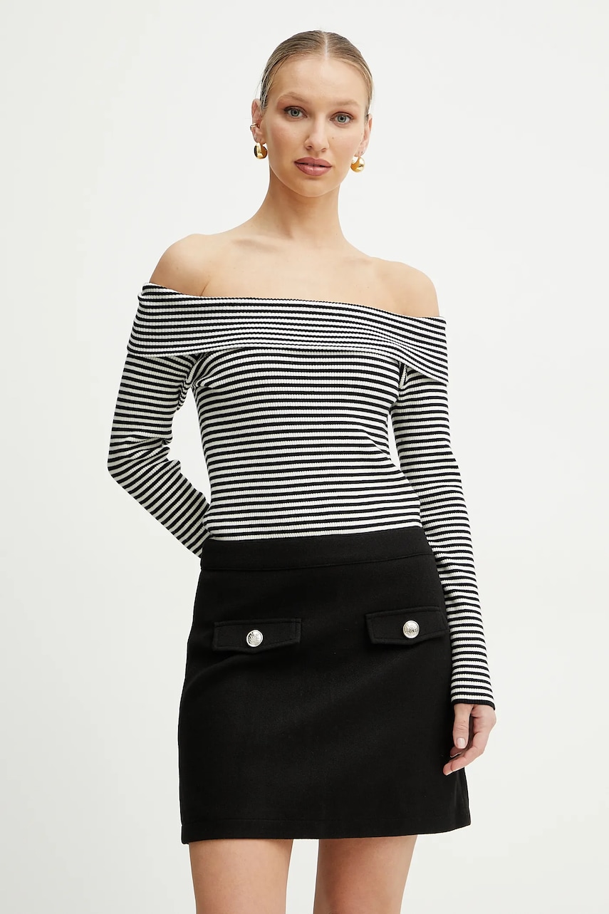 Morgan rochie RNAVY culoarea negru