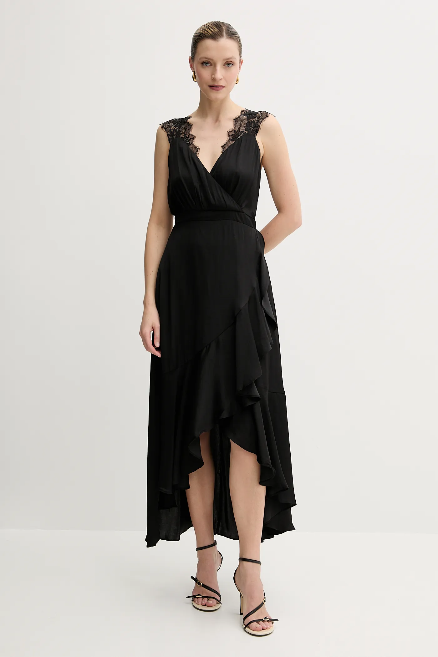 Morgan rochie RORLA culoarea negru