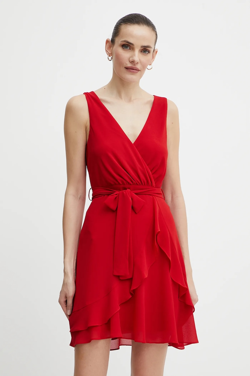 Morgan rochie ROSVAL culoarea rosu