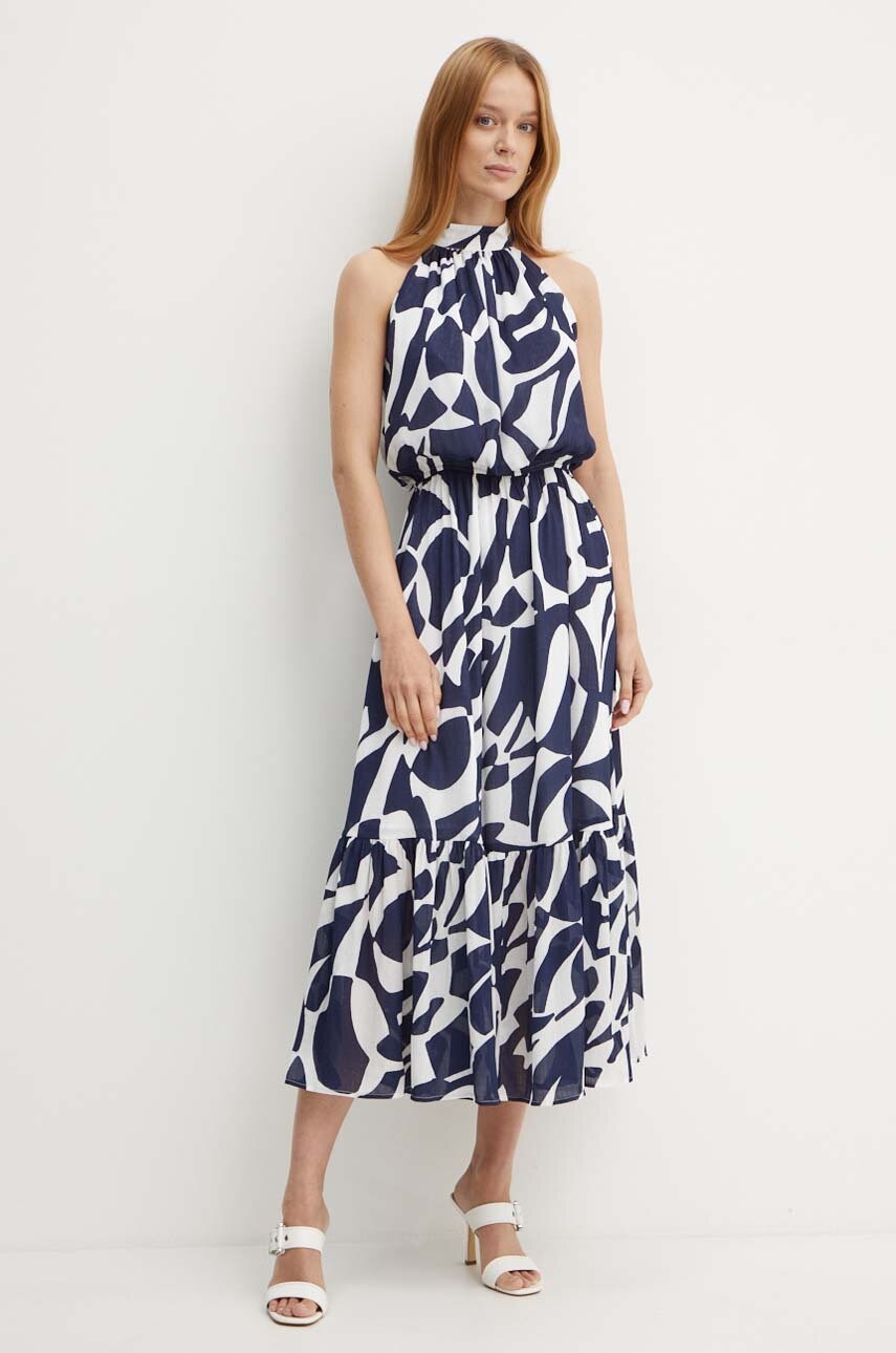 Morgan rochie RPLUM.F culoarea bleumarin