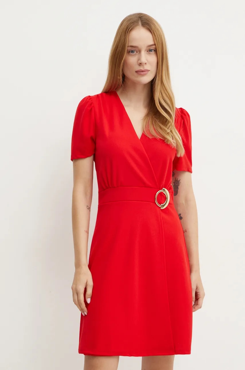 Morgan rochie RSCUBA culoarea rosu