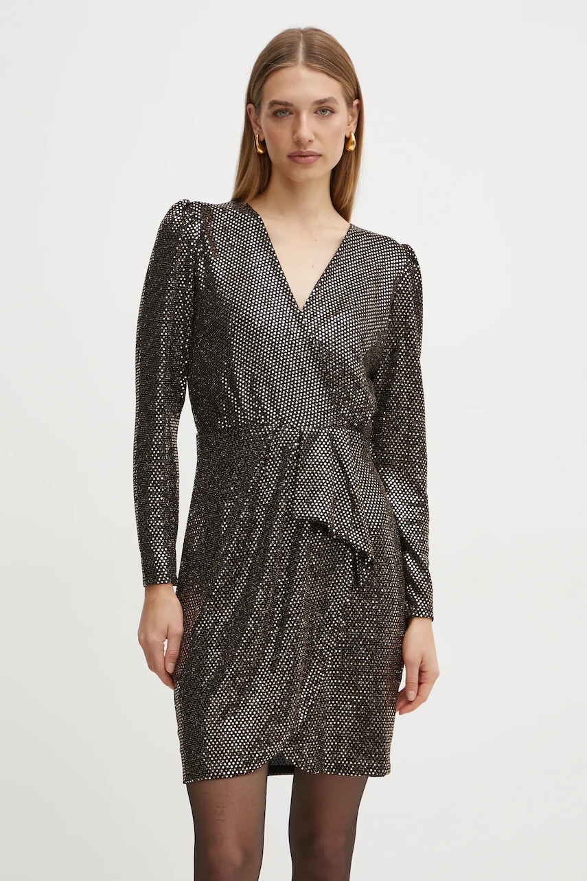 Morgan rochie RSTELLA culoarea auriu