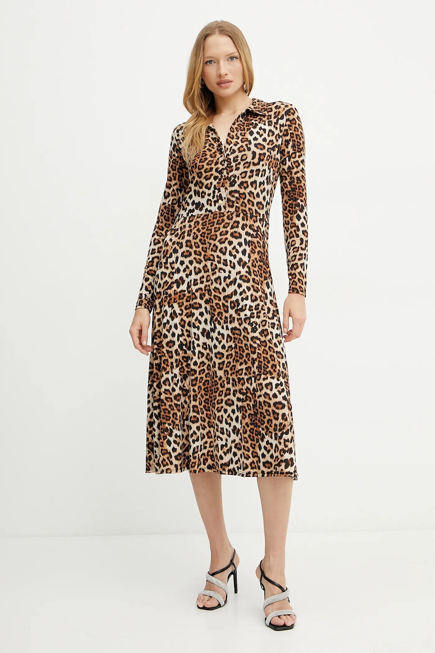Morgan rochie RUFUS culoarea maro