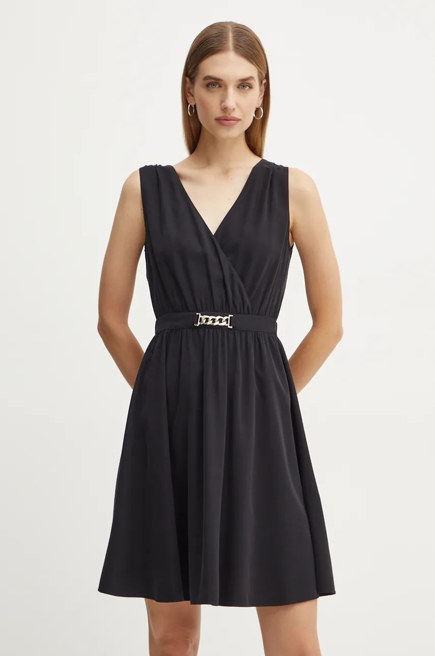 Morgan rochie RURBAL culoarea negru
