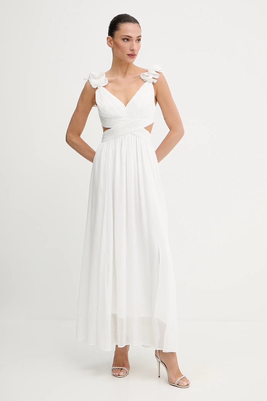 Morgan rochie culoarea alb