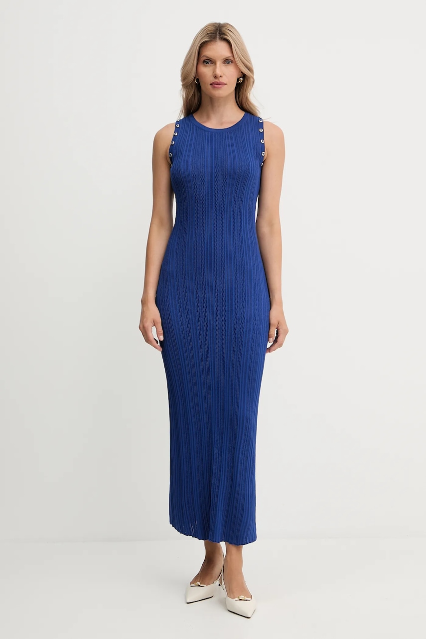 Morgan rochie culoarea bleumarin