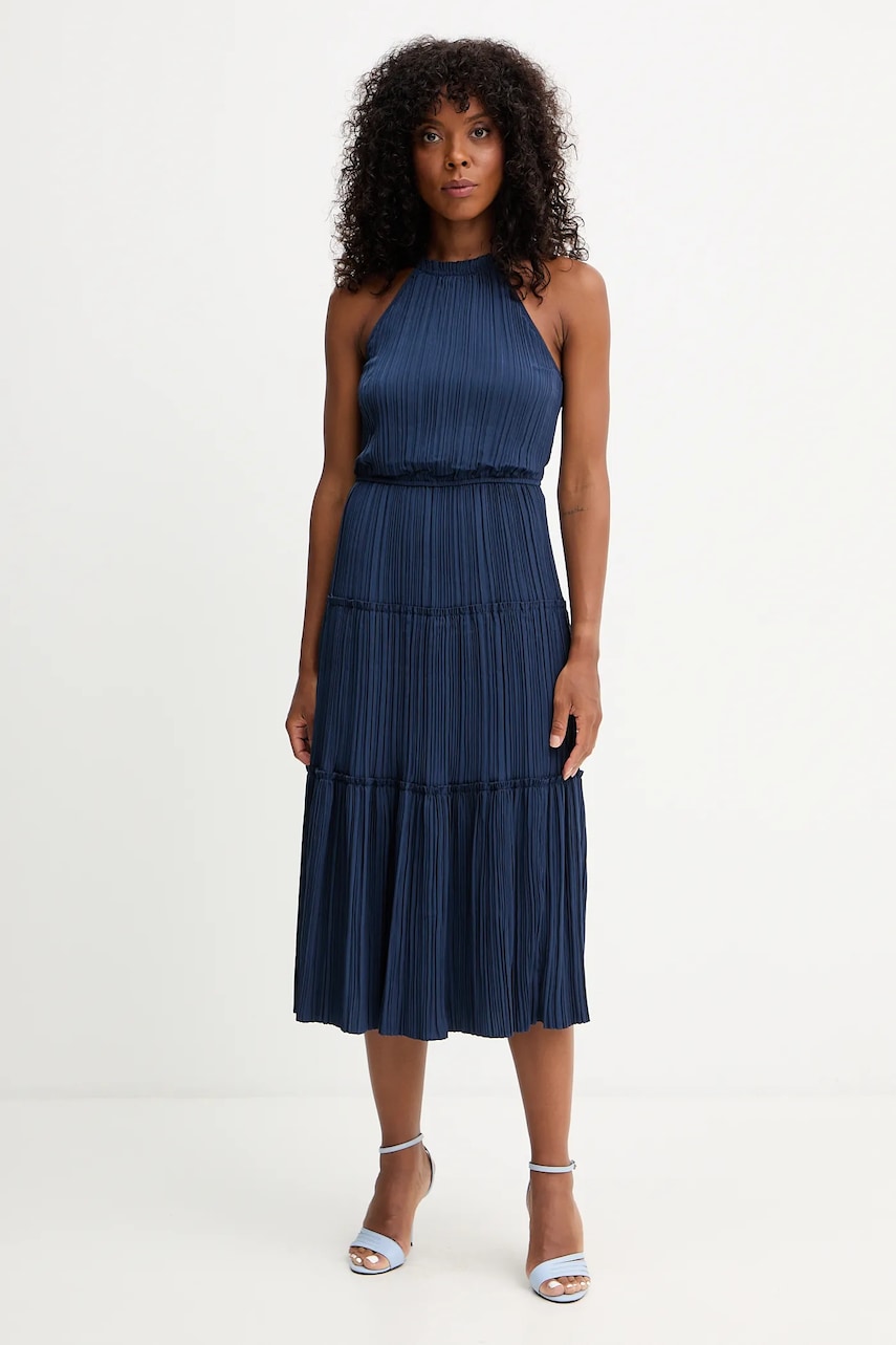Morgan rochie culoarea bleumarin