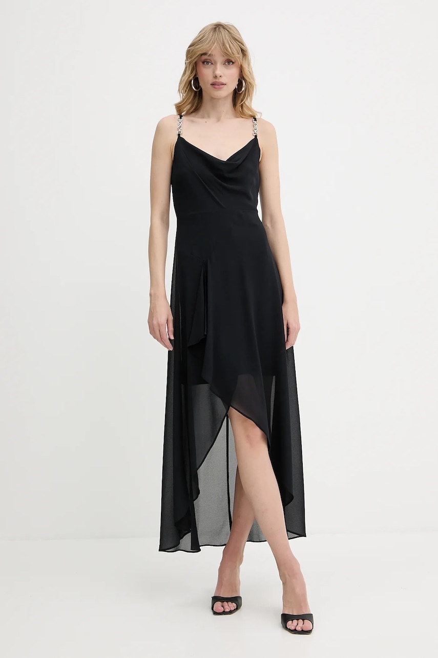 Morgan rochie culoarea bleumarin
