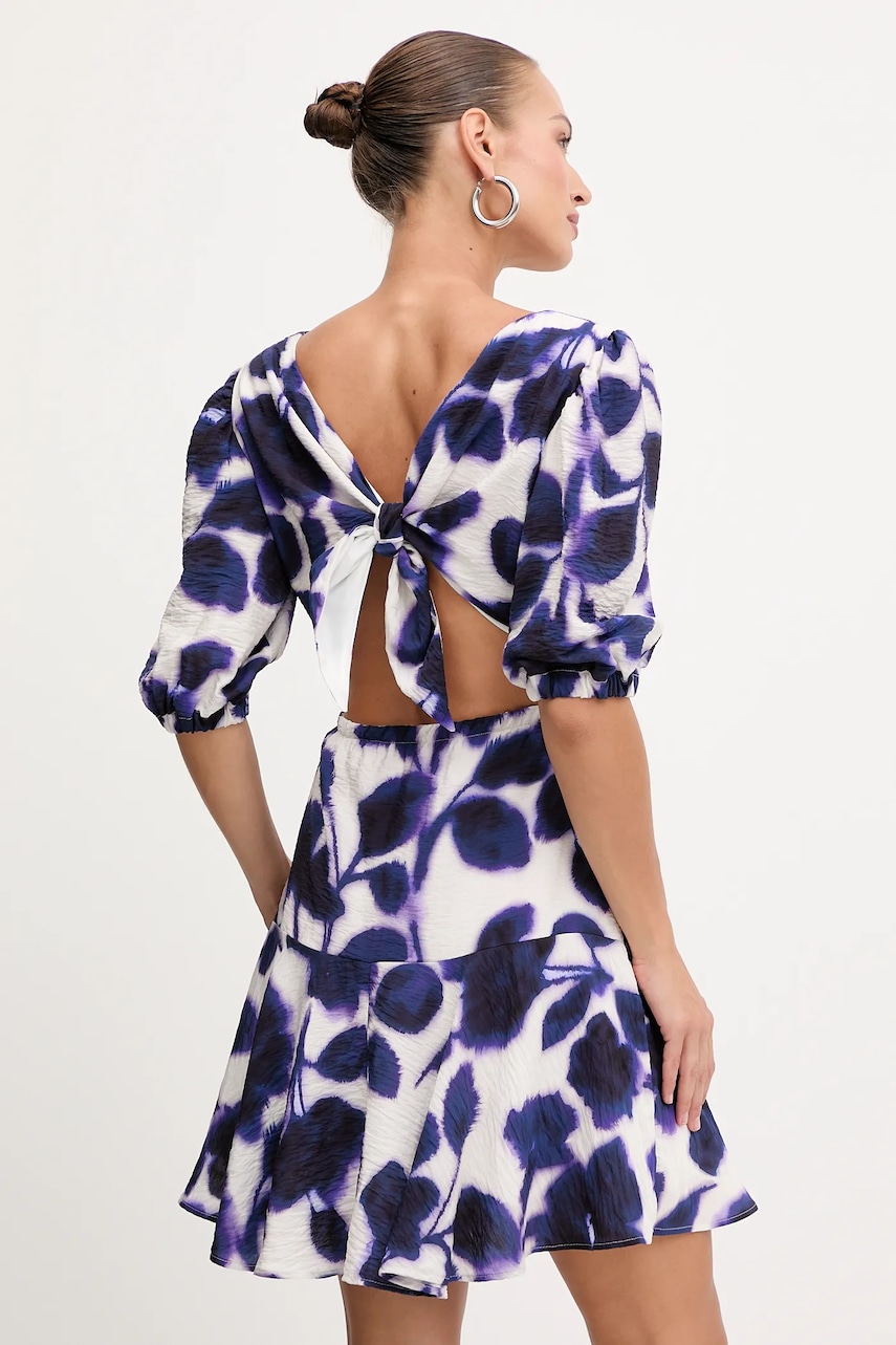 Morgan rochie culoarea bleumarin