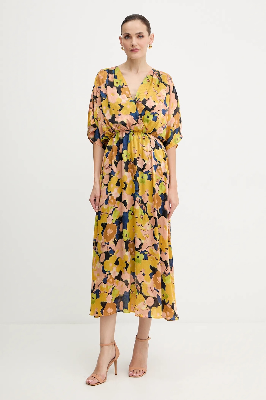 Morgan rochie culoarea galben