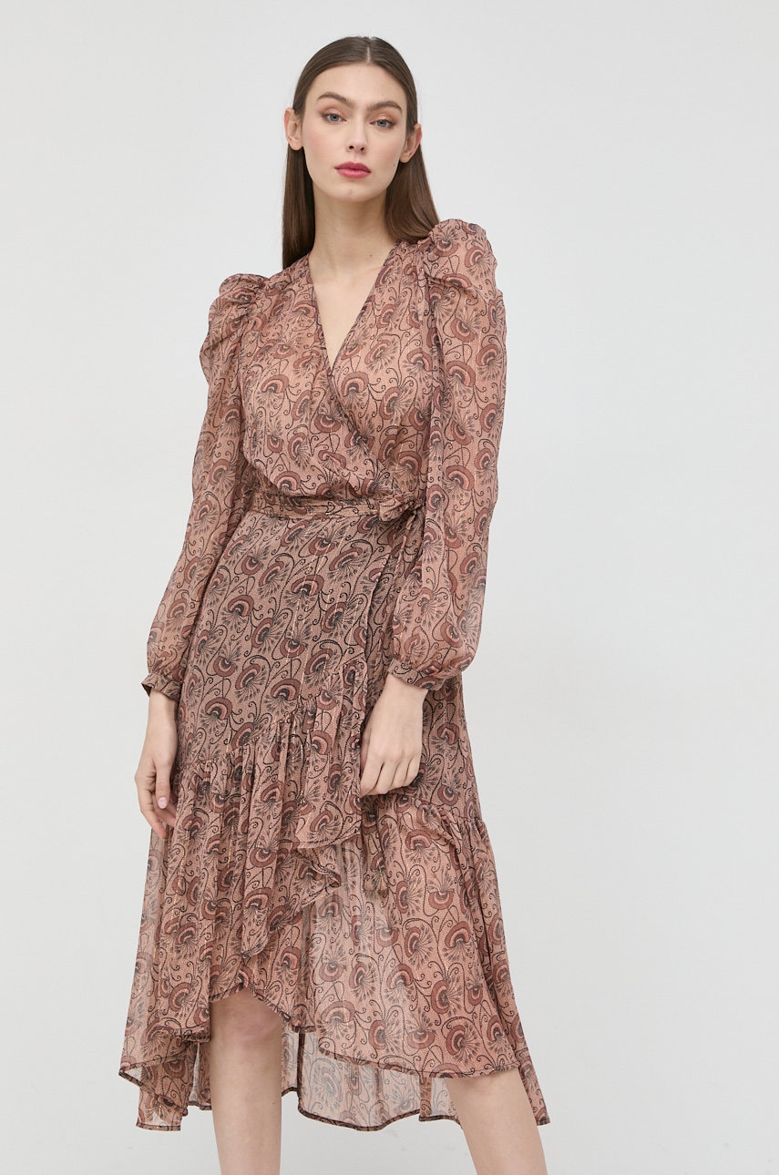Morgan rochie culoarea maro