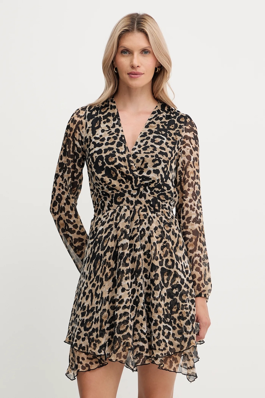 Morgan rochie culoarea maro