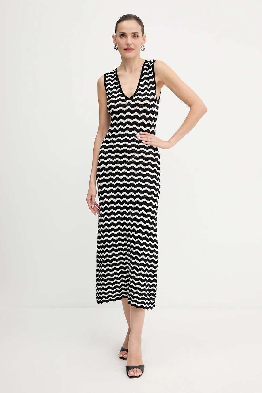 Morgan rochie culoarea negru