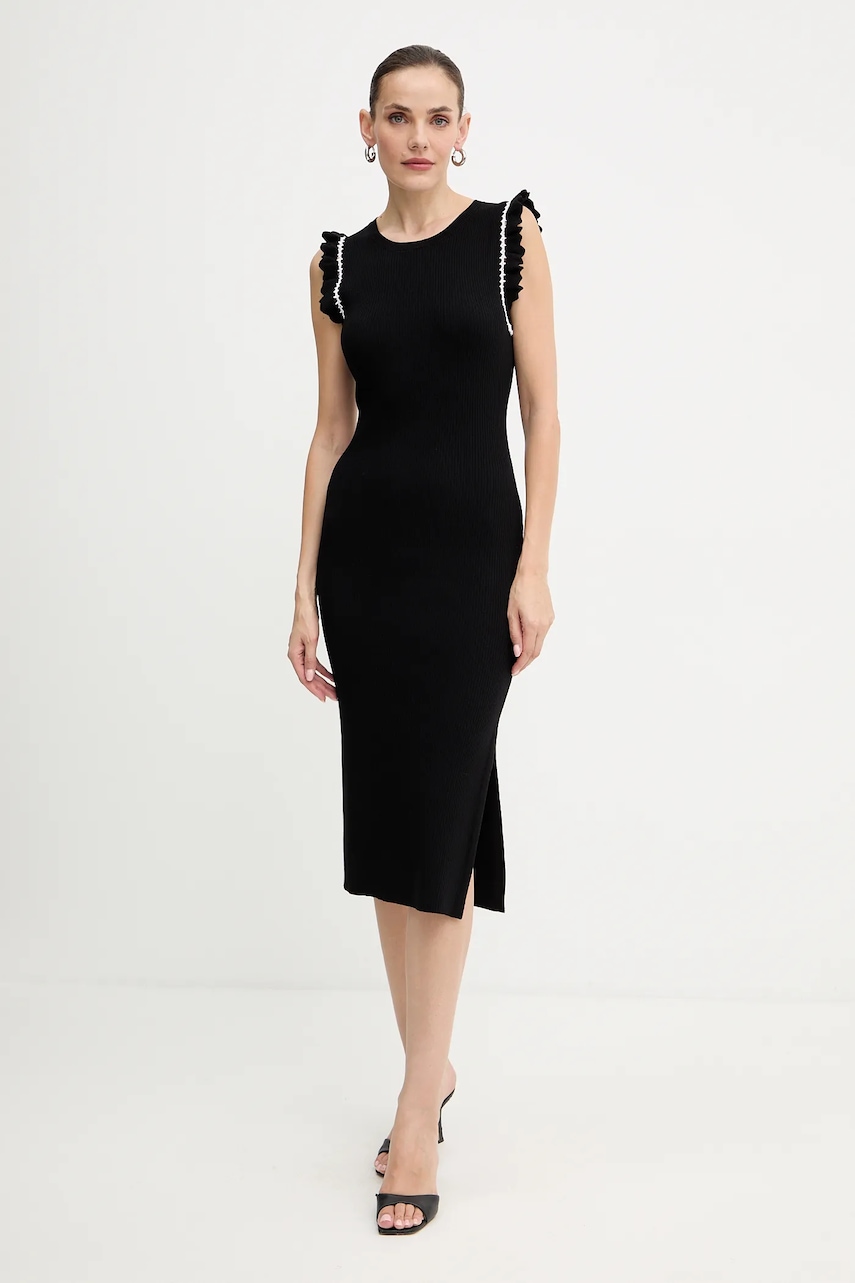 Morgan rochie culoarea negru
