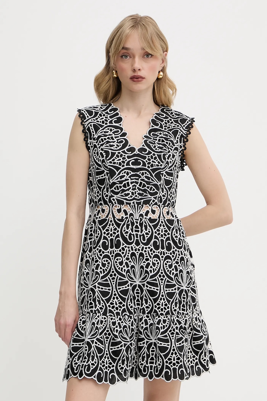 Morgan rochie culoarea negru