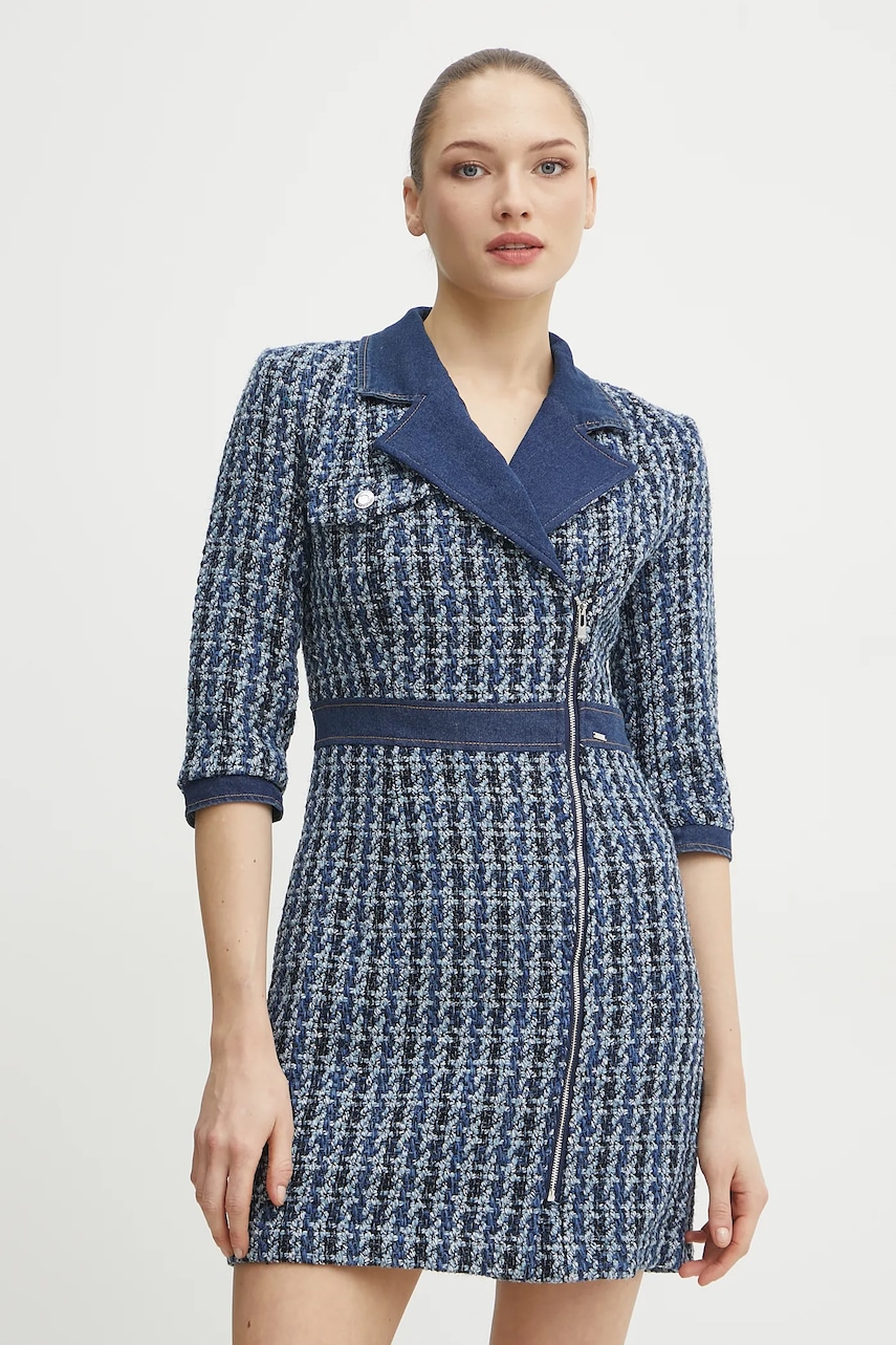 Morgan rochie din amestec de lana RETTI mini