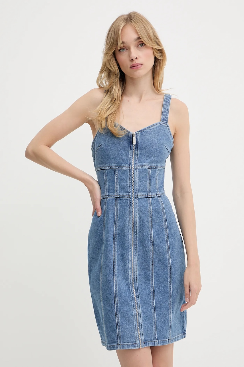 Morgan rochie jeans mini