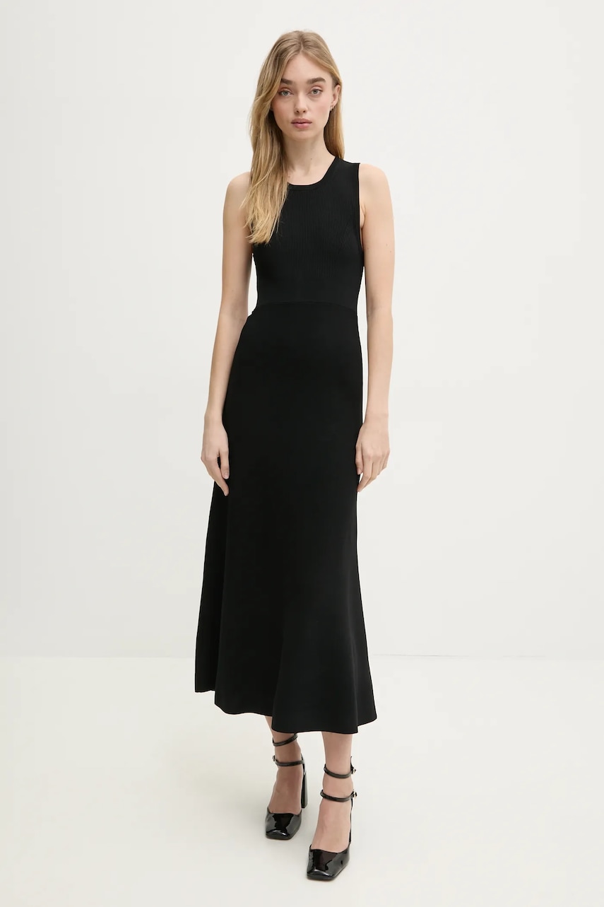 Moschino Jeans rochie culoarea negru