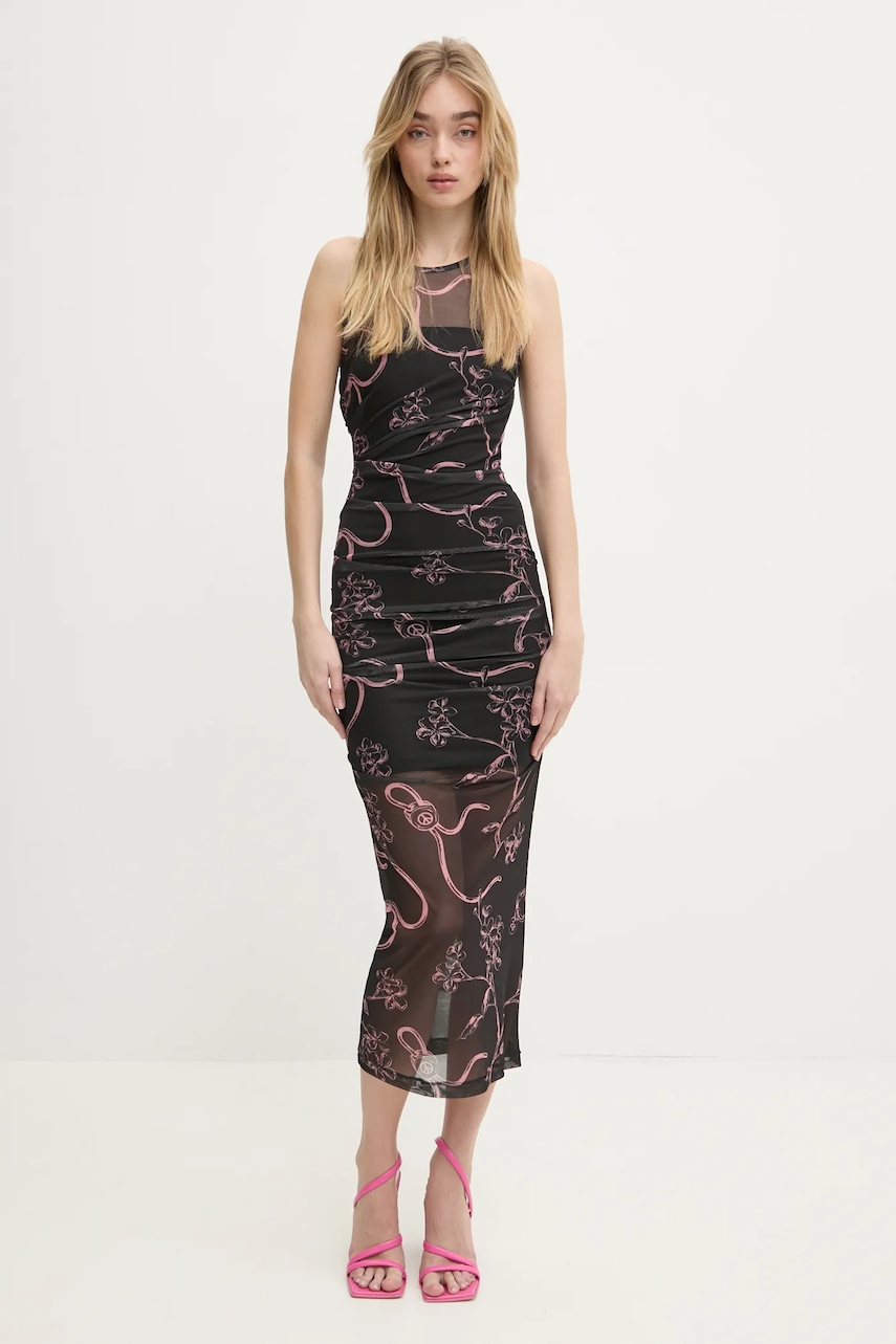 Moschino Jeans rochie culoarea negru