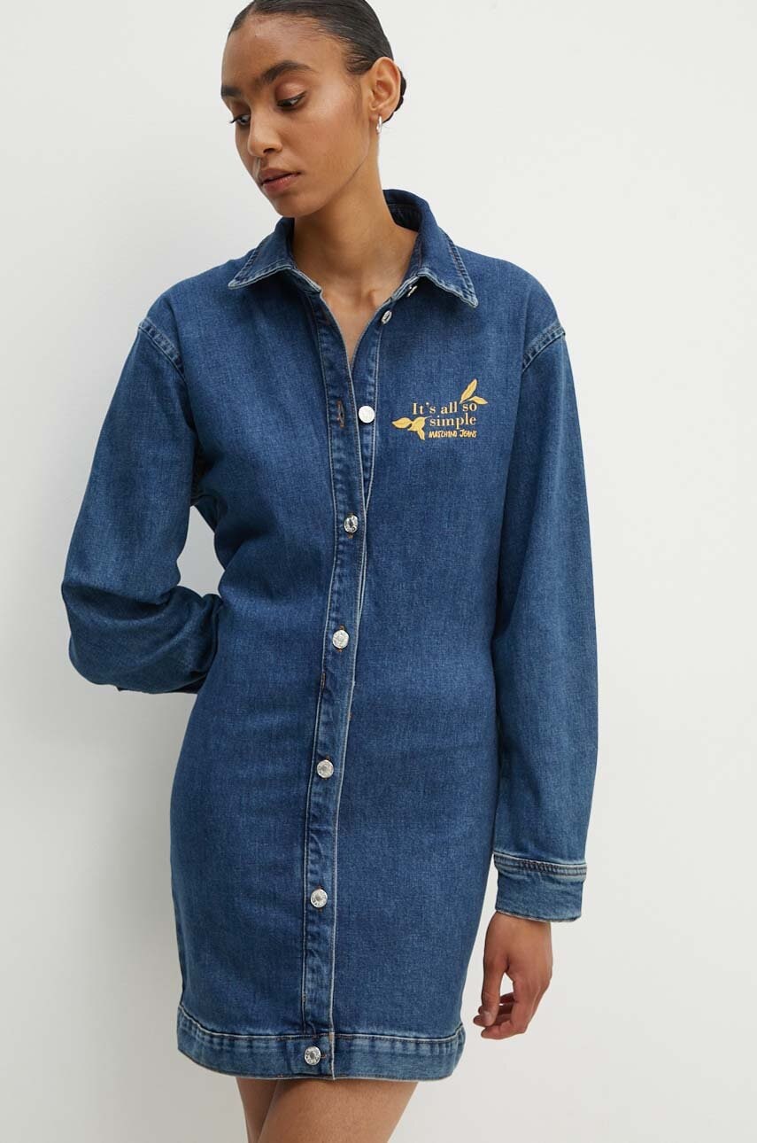 Moschino Jeans rochie din denim mini