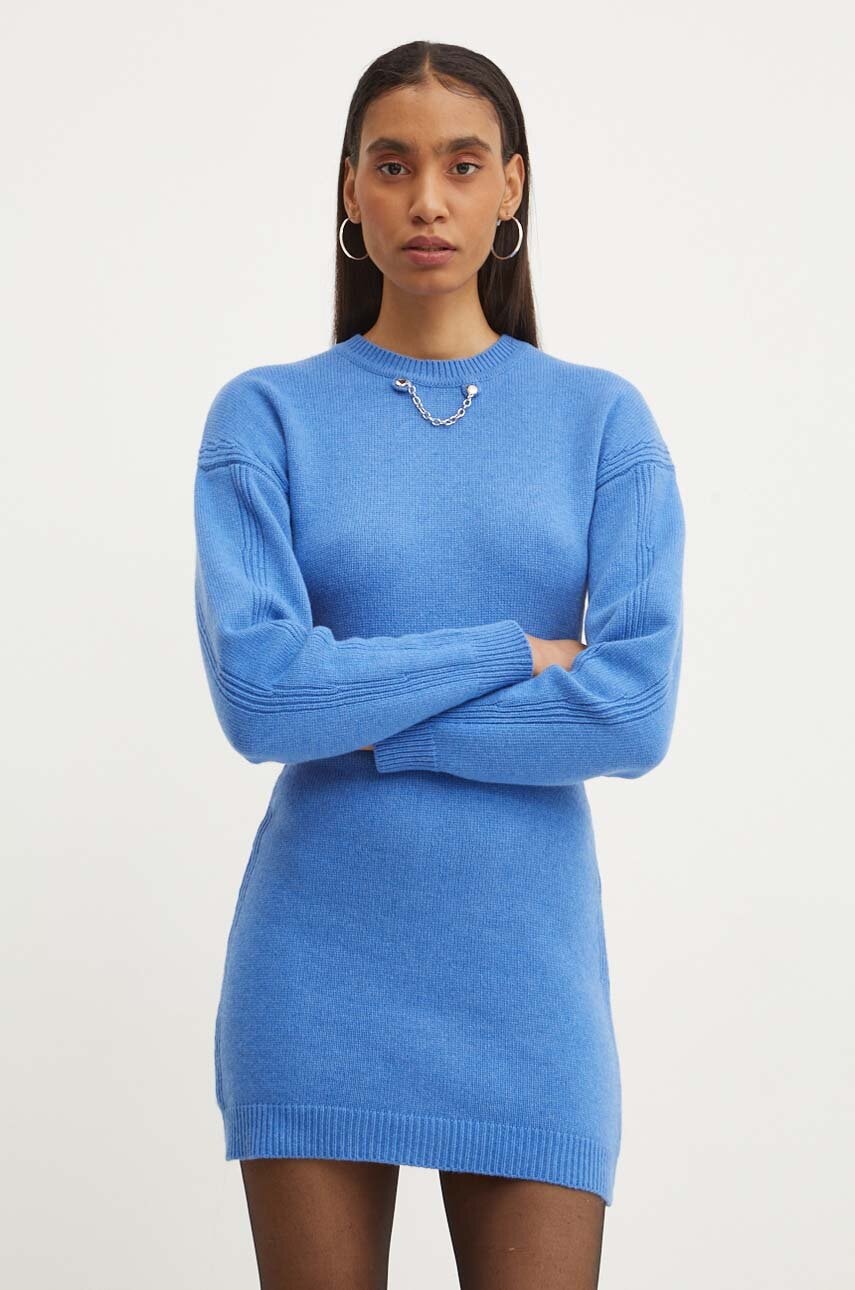 Moschino Jeans rochie din lana mini